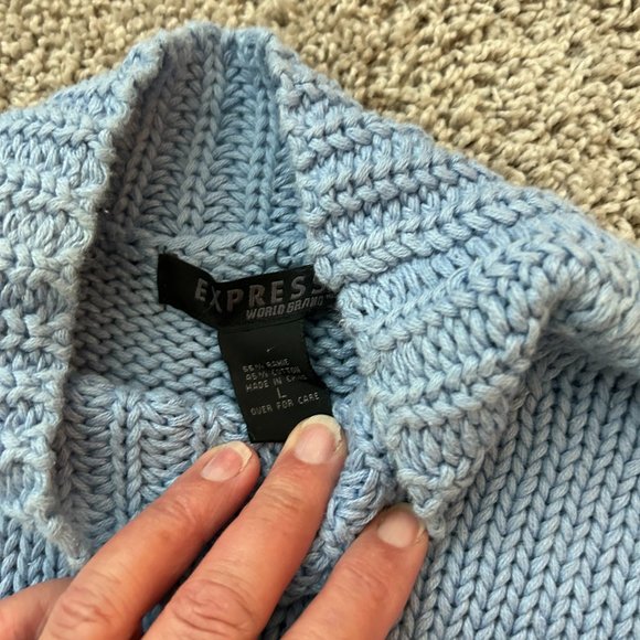 Express Sleeveless Sweater - Picture 3 of 3